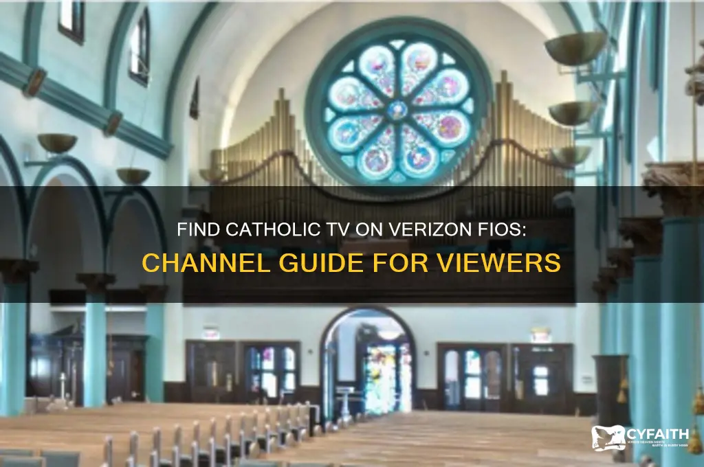 what channel is catholic tv on verizon fios