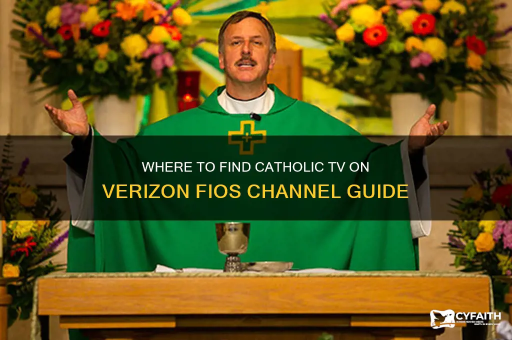 what channel is catholic tv on verizon