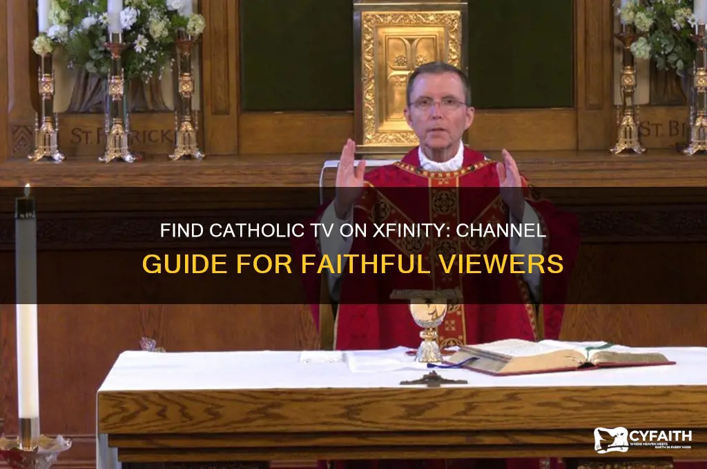 what channel is catholic tv on xfinity