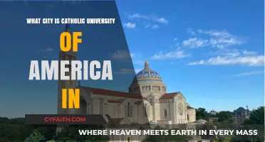 Discovering Catholic University of America's City Location: A Guide