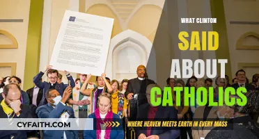 Clinton's Controversial Remarks on Catholics: Unpacking the Statement and Its Impact