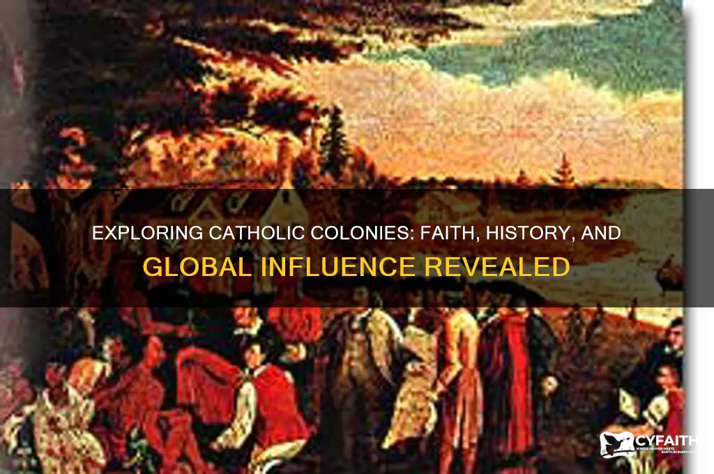 what colonies were catholic