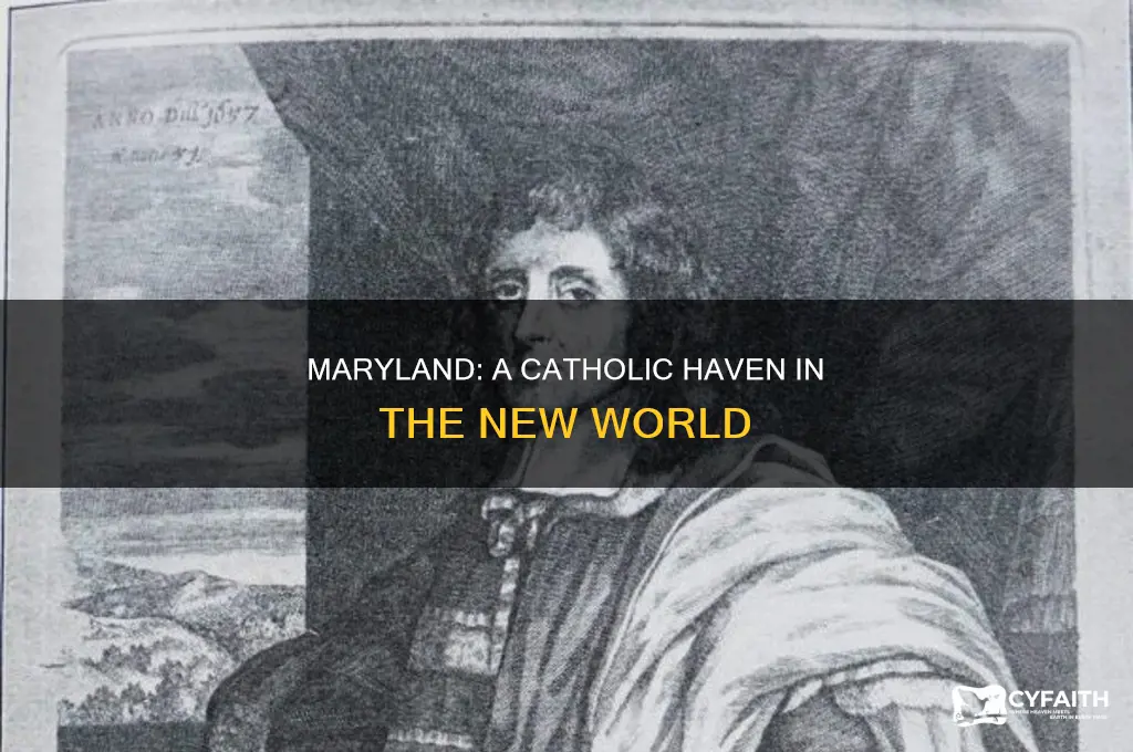 what colony was created as a refuge for catholics