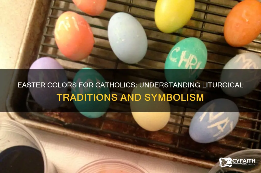what color do catholics wear during easter