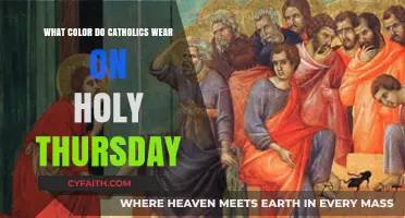 Holy Thursday Attire: Understanding Catholic Color Traditions and Significance