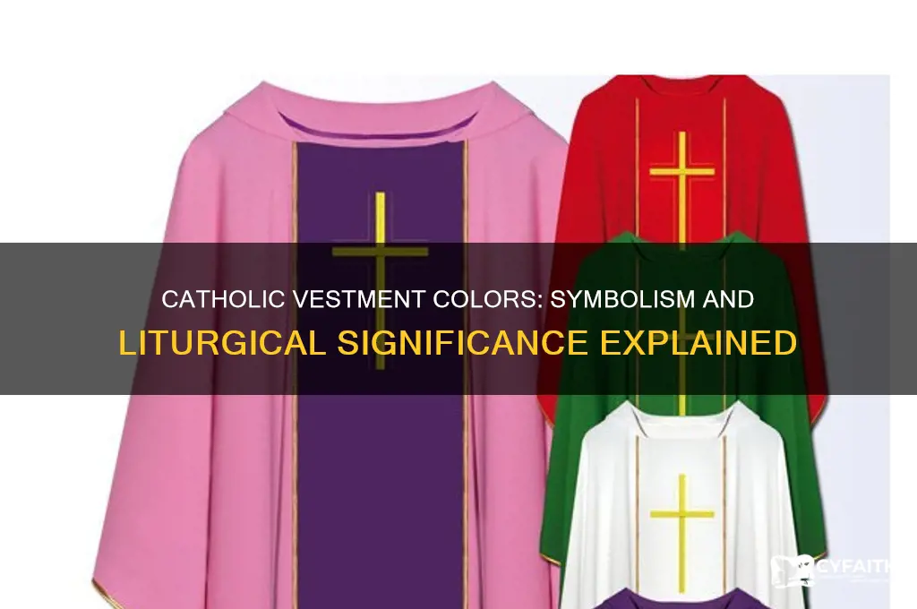what color for catholic vestments