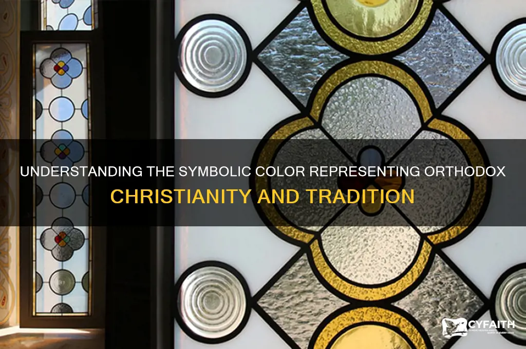 what color represents orthodox