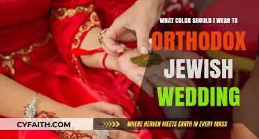 Choosing the Right Colors for an Orthodox Jewish Wedding: A Guide