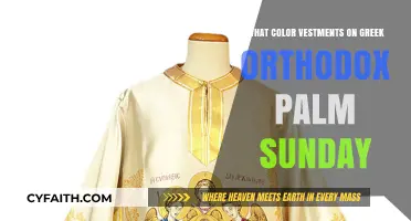 Greek Orthodox Palm Sunday: Vestment Colors and Their Symbolic Meaning
