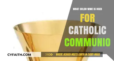 The Sacred Choice: Which Wine Color is Used in Catholic Communion?