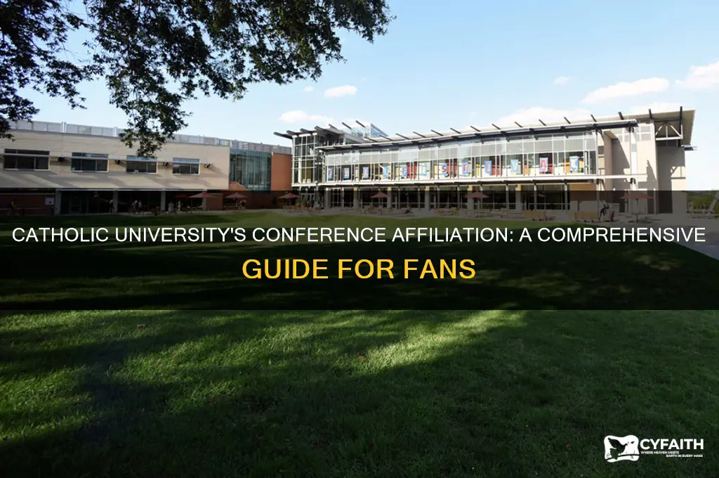 what conference is catholic university in