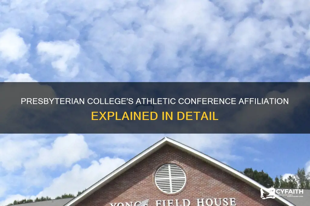 what conference is presbyterian college in