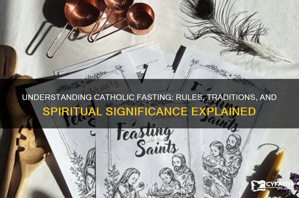 what constitutes a catholic fast