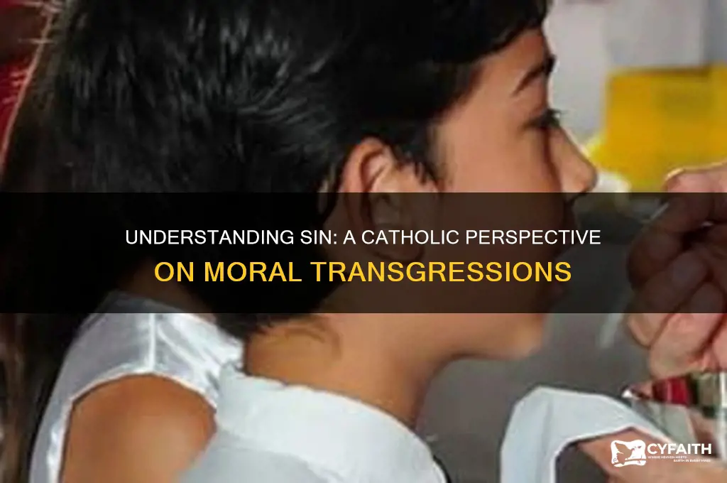 what constitutes a sin catholic