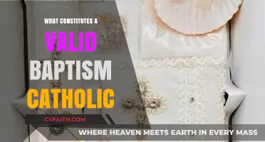 Understanding the Essential Elements of a Valid Catholic Baptism