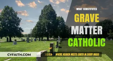 Understanding Grave Matter in Catholic Moral Theology: Key Principles Explained