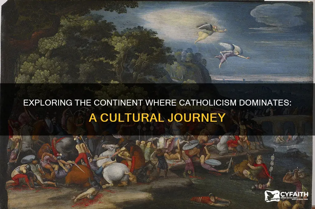 what continent is mainly catholic