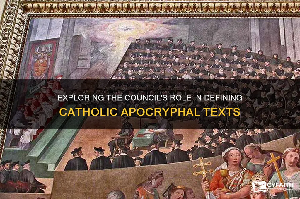 what council catholic apocrypha