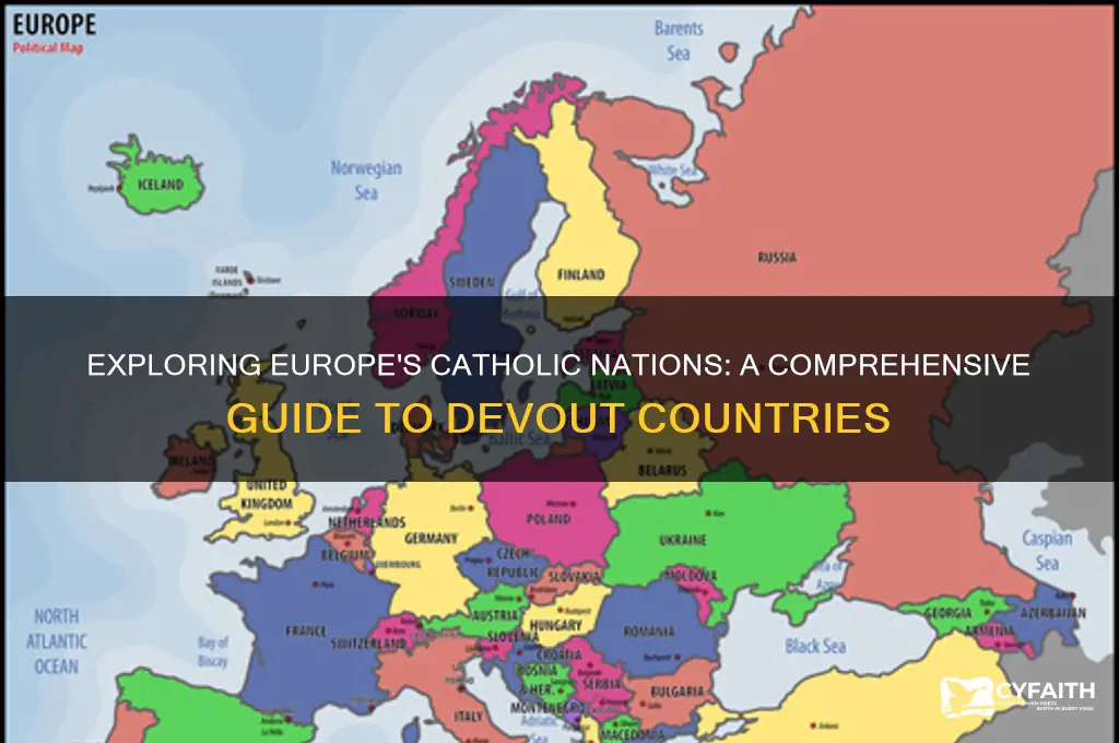 what countries are catholic in europe