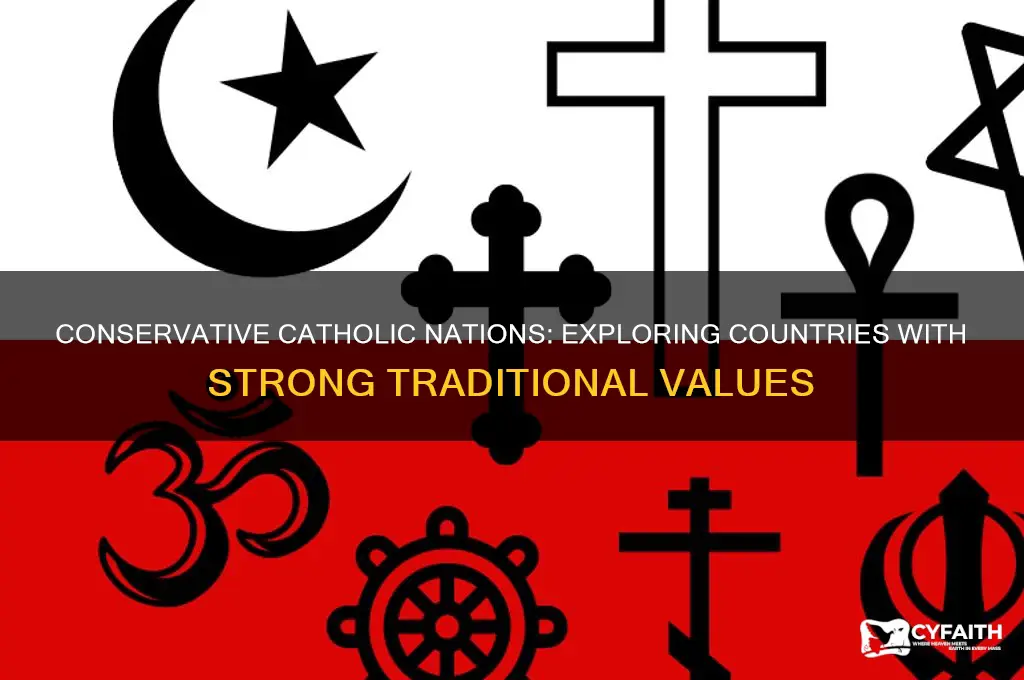 what countries are conservarive catholic