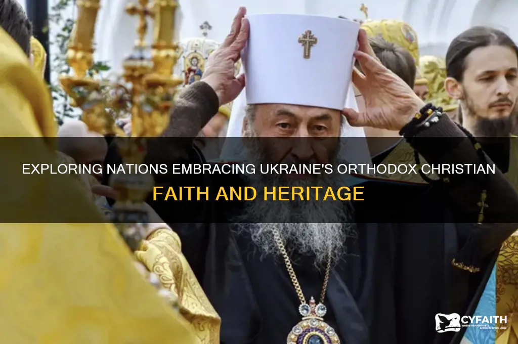 what countries have ukraine orthodox religion