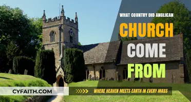 The Anglican Church's Origins: Tracing Its Roots to England