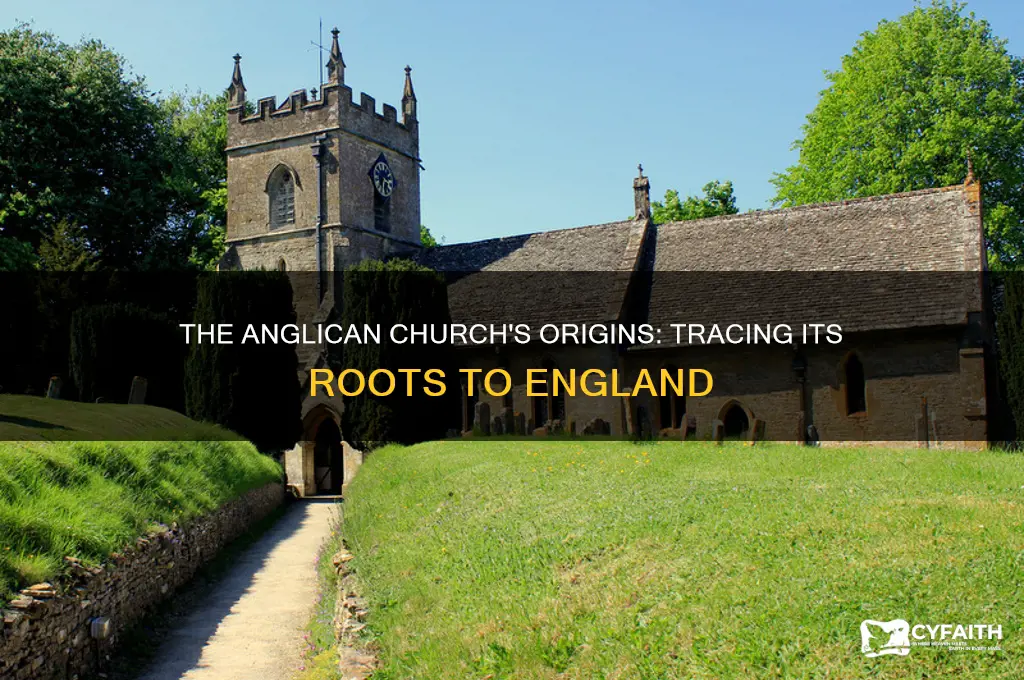 what country did anglican church come from