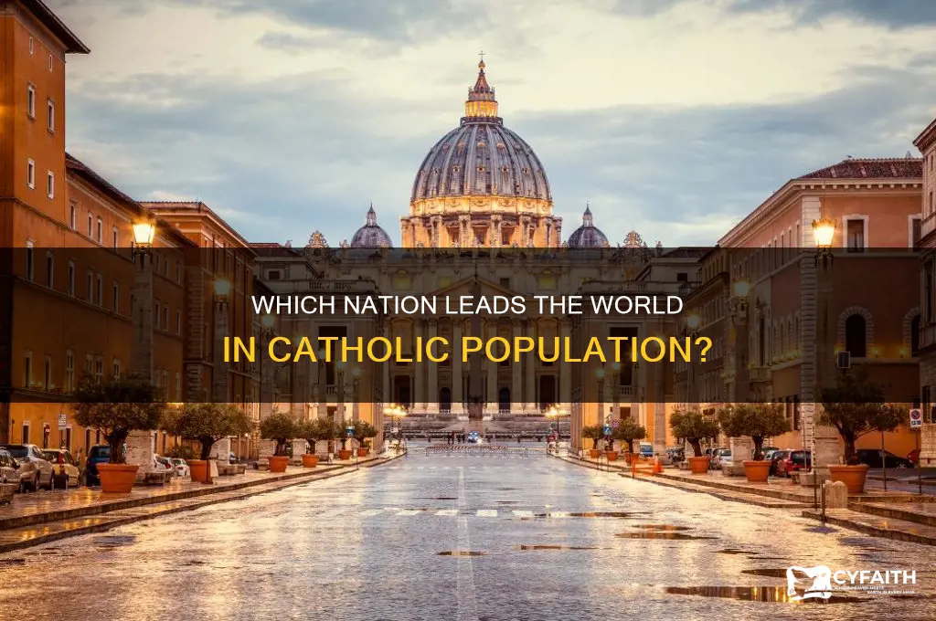 what country has most catholic