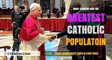 Exploring the Nation with the Largest Catholic Population Worldwide