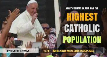 Asia's Catholic Heartland: Which Nation Leads in Devout Followers?