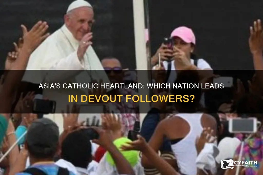 what country in asia has the highest catholic population