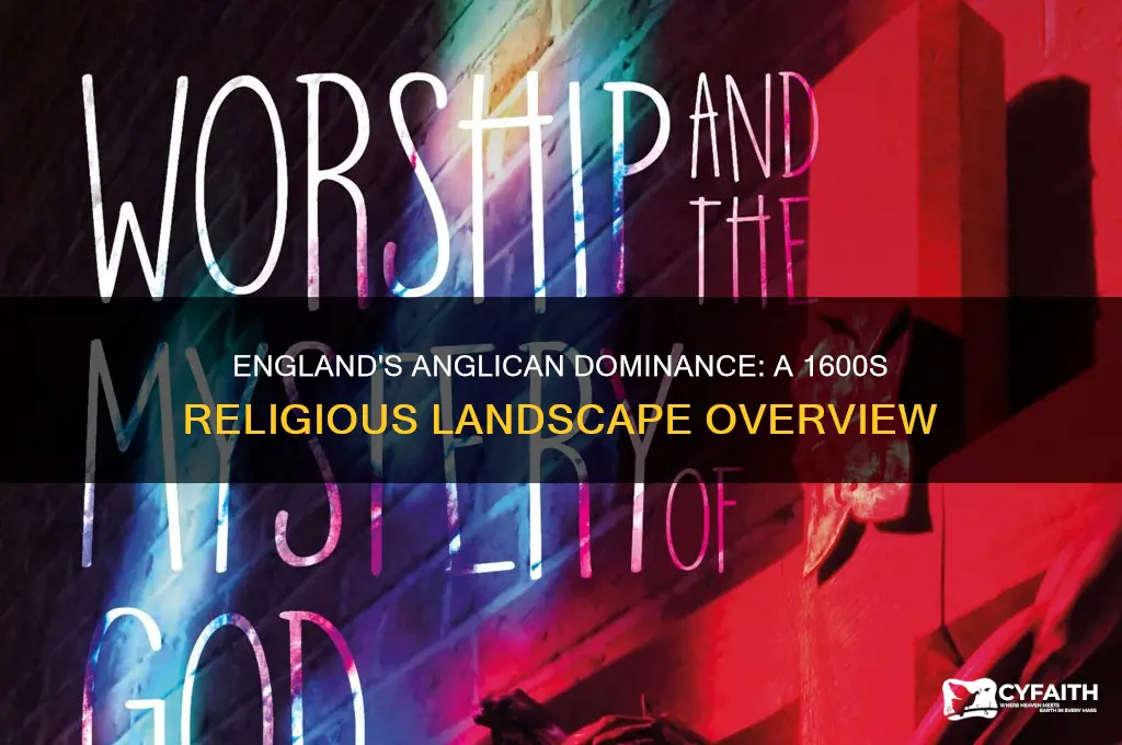 what country was mainly anglican in 1600