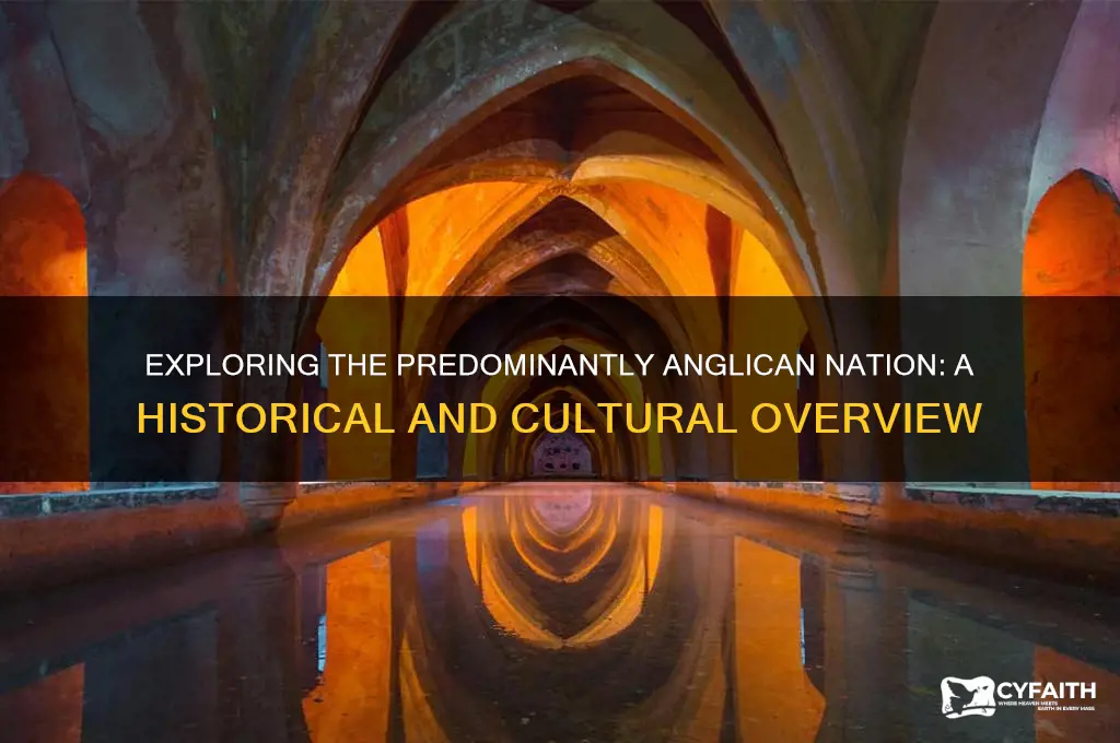 what country was mainly anglican