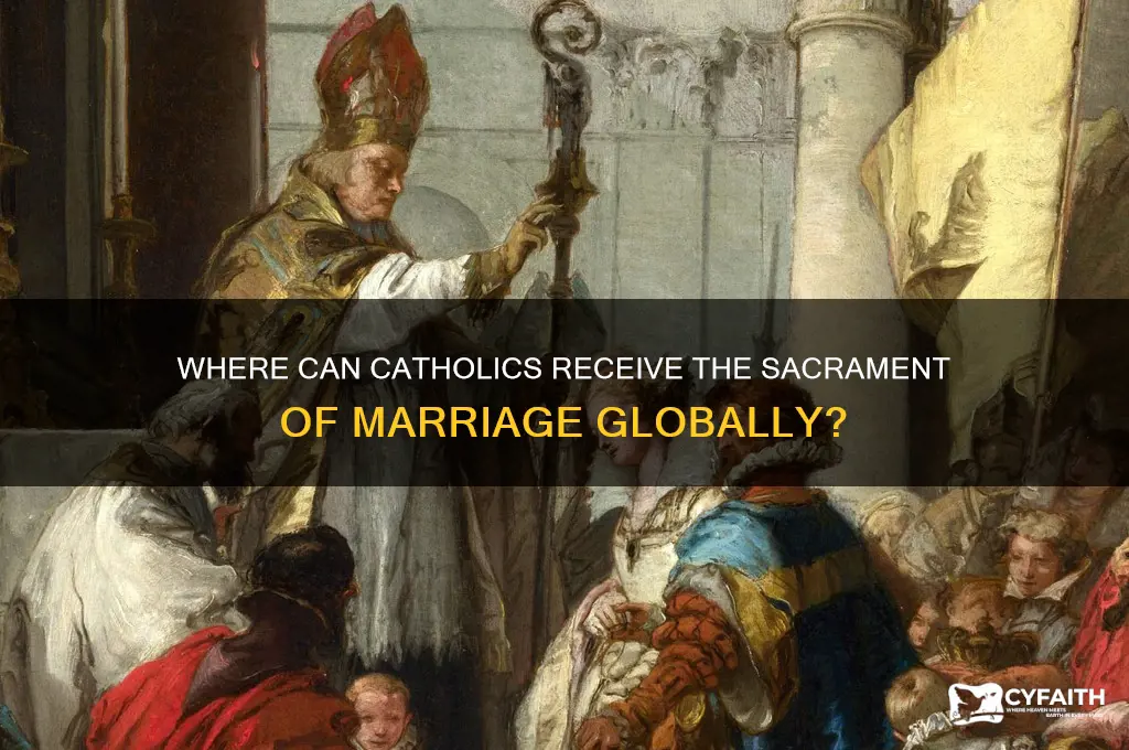 what country will catholic marry me sacramental