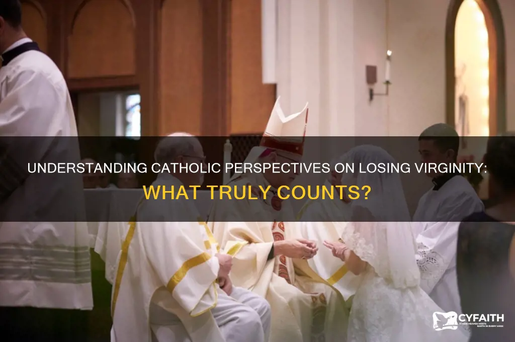 what counts as losing virginity catholic