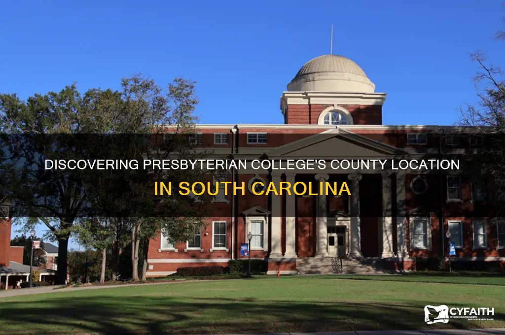 what county is presbyterian college in