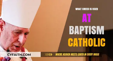 Understanding the Creed Used in Catholic Baptism: A Comprehensive Guide