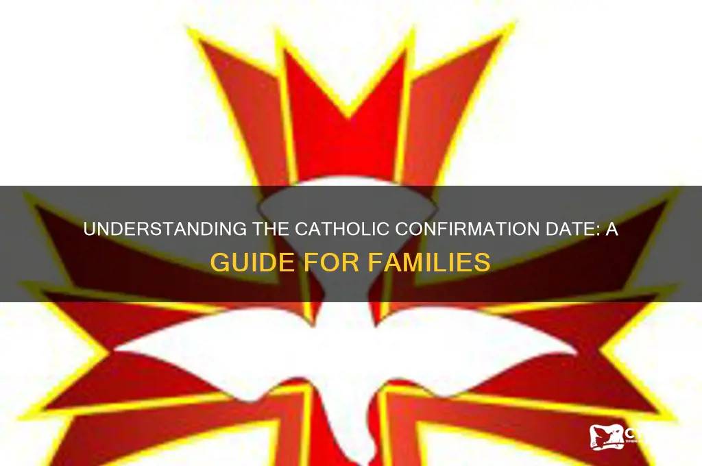 what date are catholics confirmed