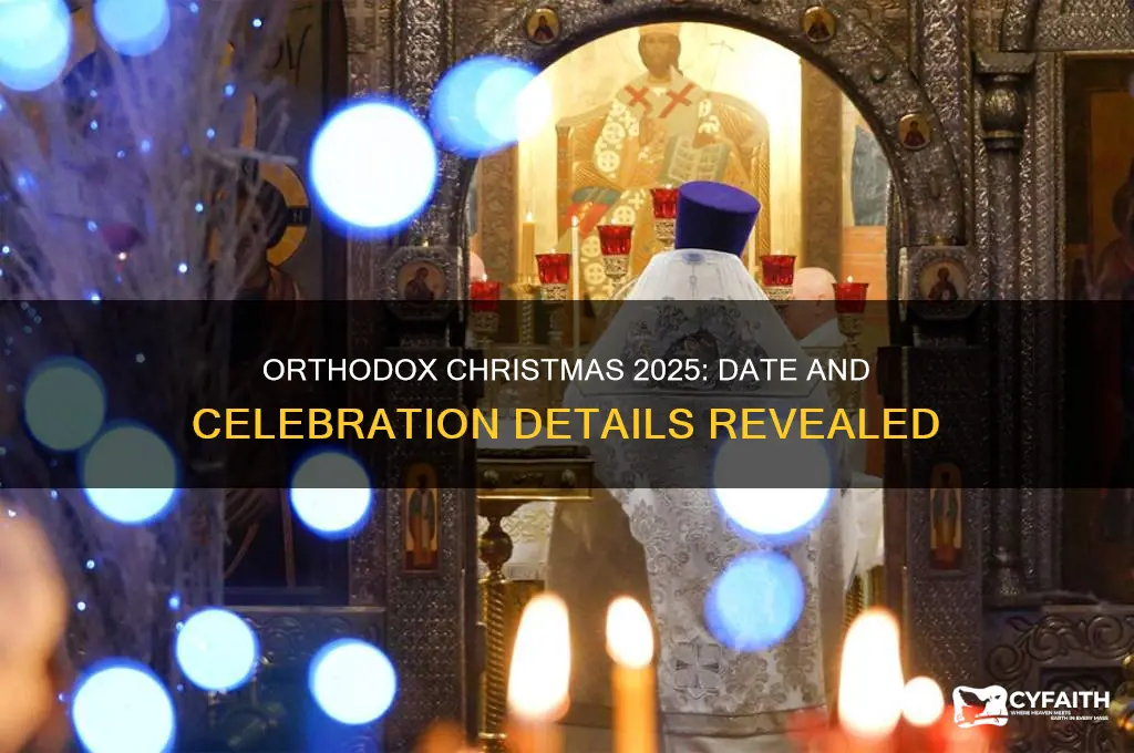 what date is orthodox christmas 2025