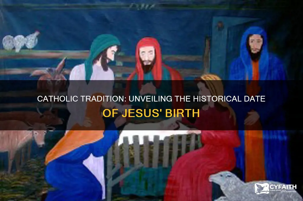 what date was jesus born catholic