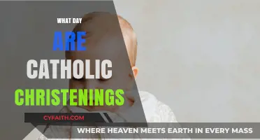Catholic Christenings: Understanding the Traditional Day for Baptism Ceremonies