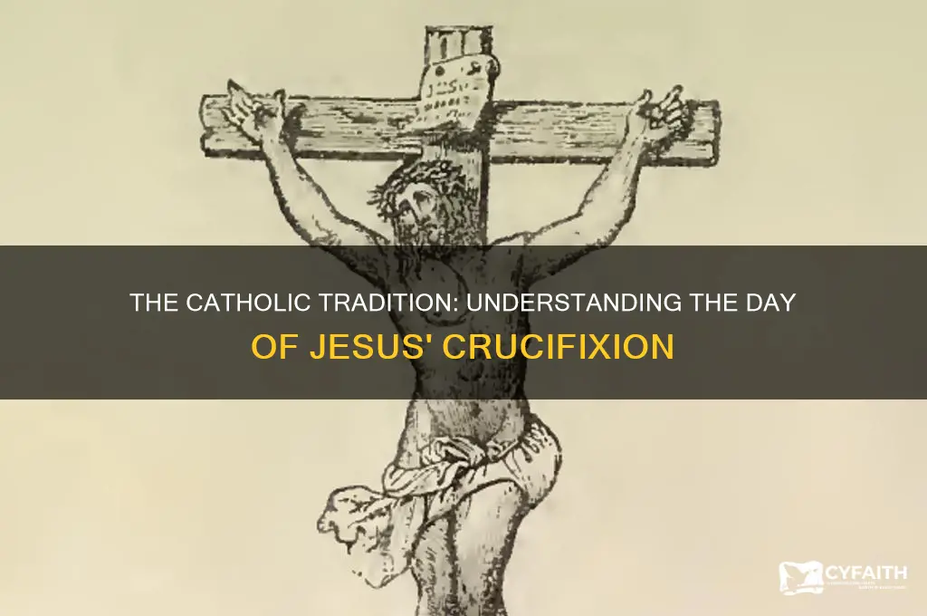 what day did jesus die catholic