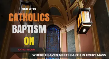 Catholic Baptism Days: Understanding the Sacred Rite's Timing and Traditions