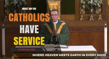 When Do Catholics Attend Mass: Understanding Weekly Service Days