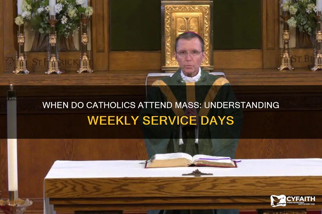 what day do catholics have service