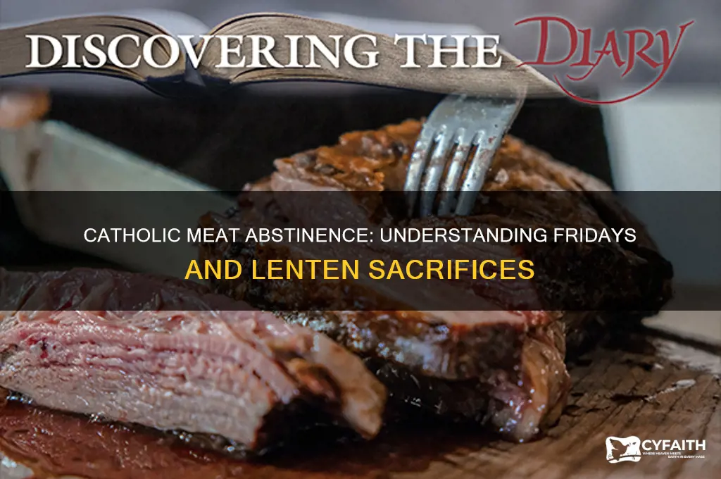 what day do catholics not eat meat