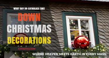 When Do Catholics Pack Away Christmas Decorations: A Guide