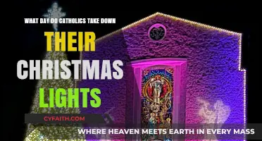 When Do Catholics Pack Away Christmas Lights? A Guide