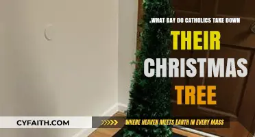 When Do Catholics Pack Away Their Christmas Tree?
