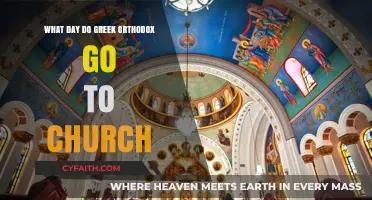 Greek Orthodox Church Attendance: Understanding Their Weekly Worship Day